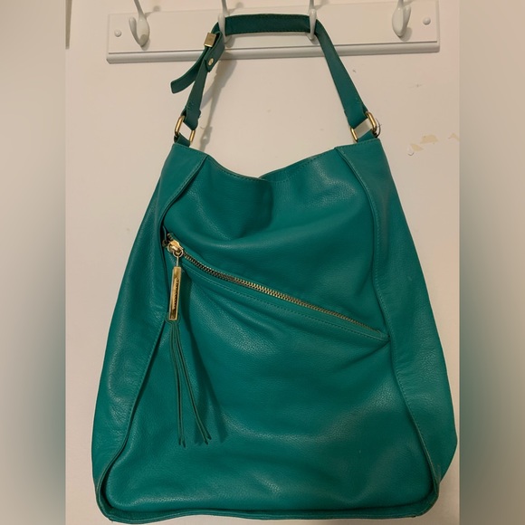 Kelsi Dagger Handbags - Kelsi Dagger Teal Green Leather Izzy Hobo Bag
